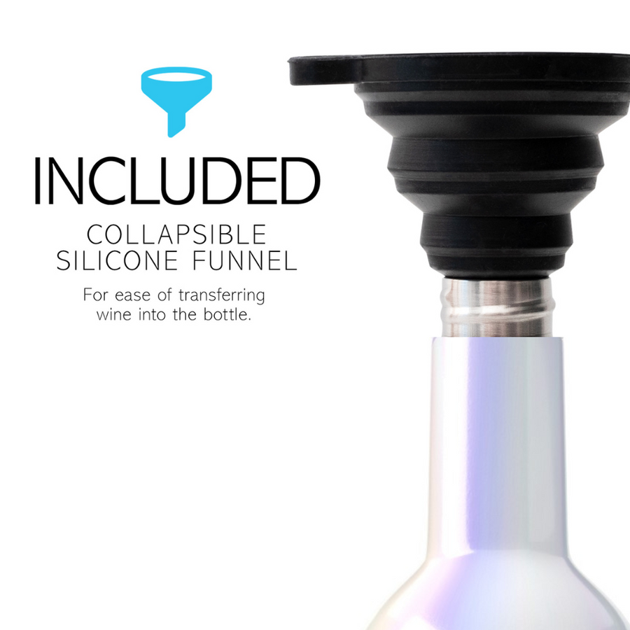 Insulated Wine Bottle & Tumbler Gift Set Holographic