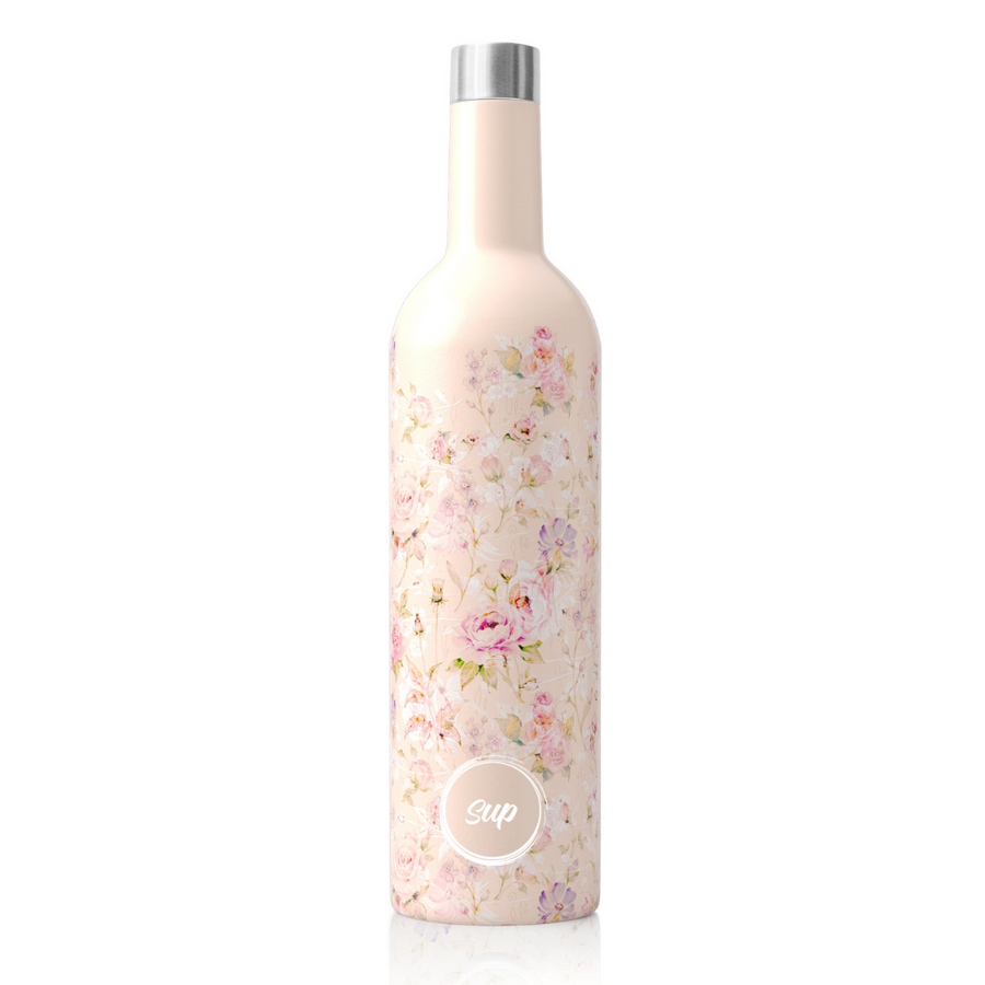 Insulated Wine Bottle Flowers