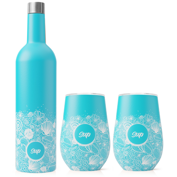 Sup Insulated Wine Bottles & Tumblers Stainless Steel Flasks & Coolers –  Sup Drinkware