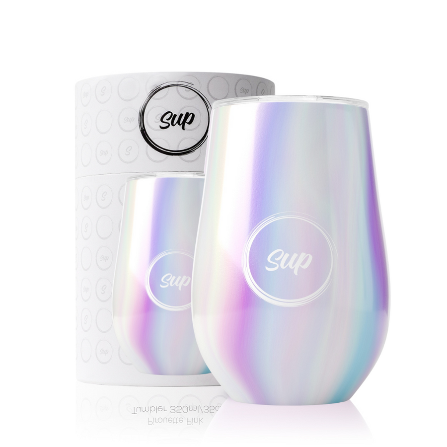 Insulated Wine Tumbler Holographic