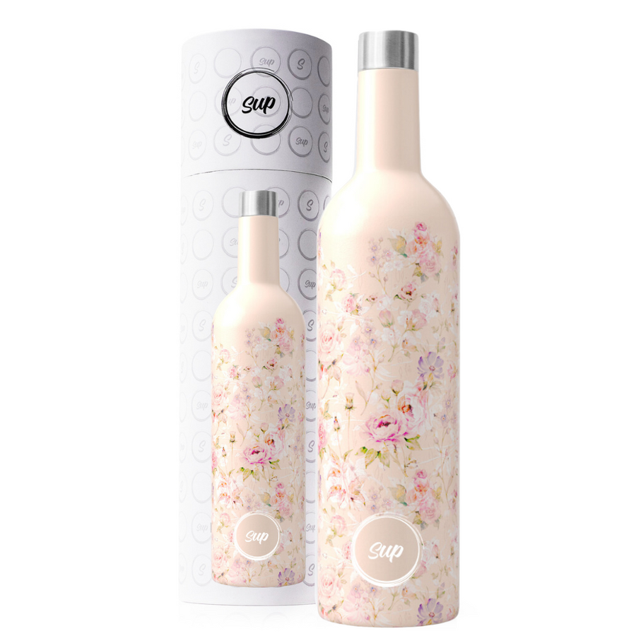 Insulated Wine Bottle Flowers